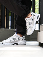 Gray helmet for bikers